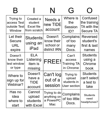 Smarter Bingo Card