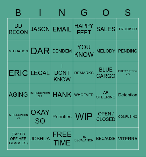 HAPPY HALLOWEEN Bingo Card