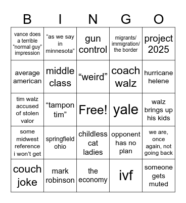 ballz to the wallz Bingo Card