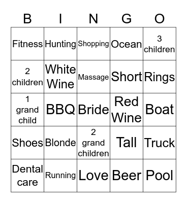 Knot Bingo Card