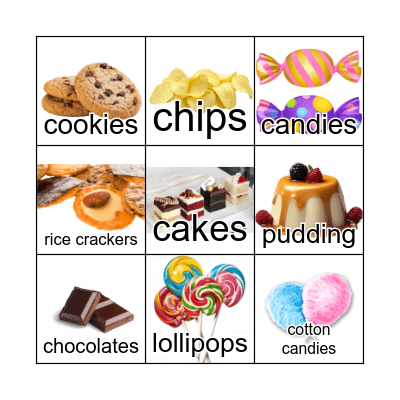 Do you like ...? Bingo Card