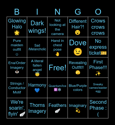 🪽 Sunday drip marketing 🪽 Bingo Card