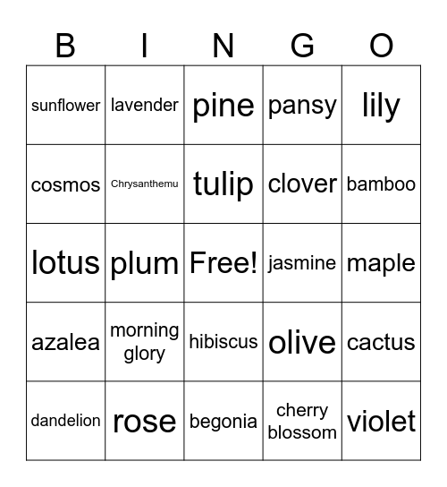 すらすら英単語⑦ Bingo Card