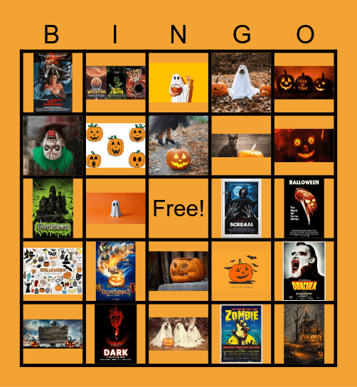 Spooky BINGO! Bingo Card