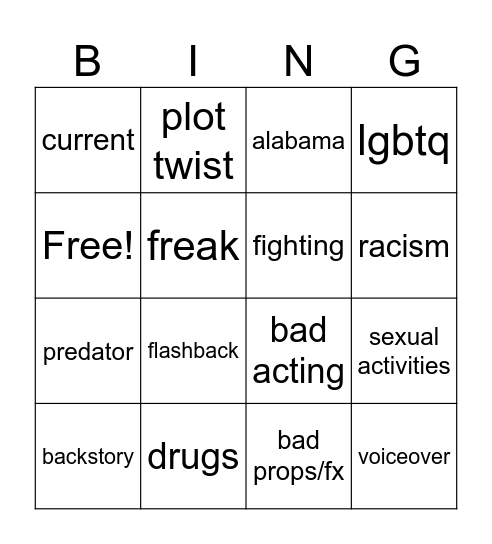 tomorrows teachings Bingo Card