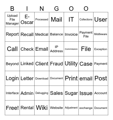 DID YOU HEAR ME !!! Bingo Card