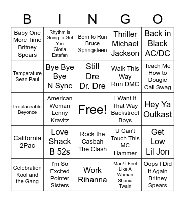 Employee Appreciation Day Bingo Card