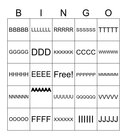 NEPAL Bingo Card