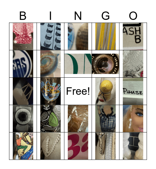 Let's Play House Bingo Card