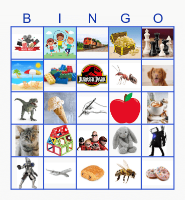 DIEGO TURNS 9! Bingo Card