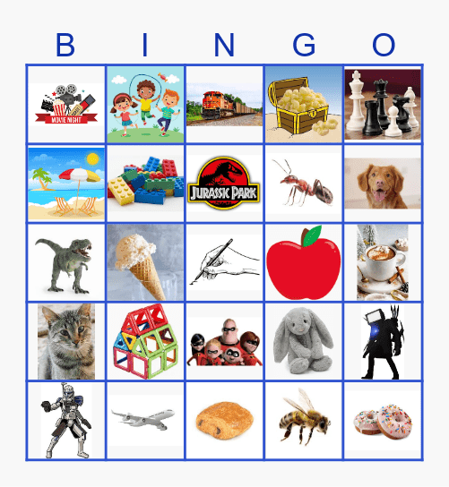 DIEGO TURNS 9! Bingo Card