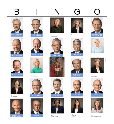 Conference Bingo Card