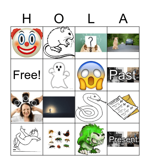 Mis Miedos Bingo Card