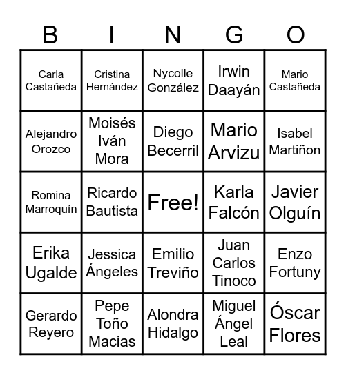 Explotados en Doblaje Bingo Card