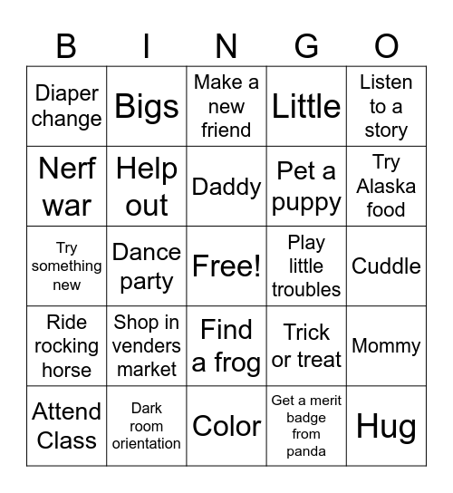 CAPcon 2025 Bingo Card