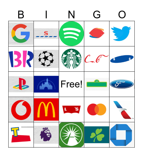 Logo Bingo Card