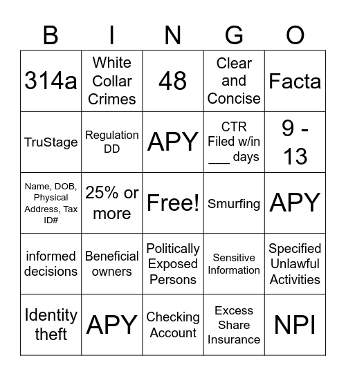 Empowerment Summit 2024 Bingo Card