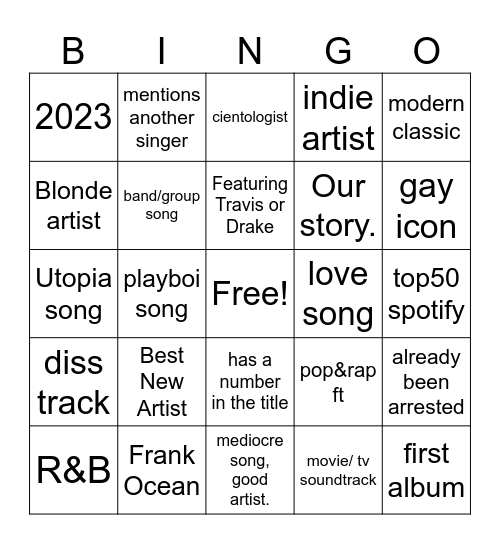 bingo joao #2 Bingo Card