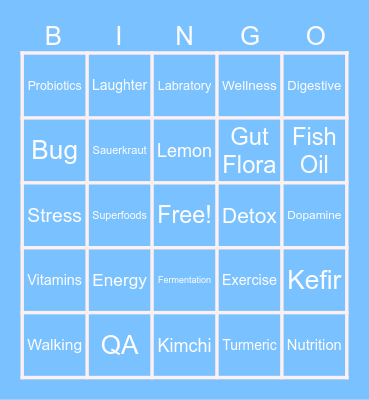Power Week Bingo Card