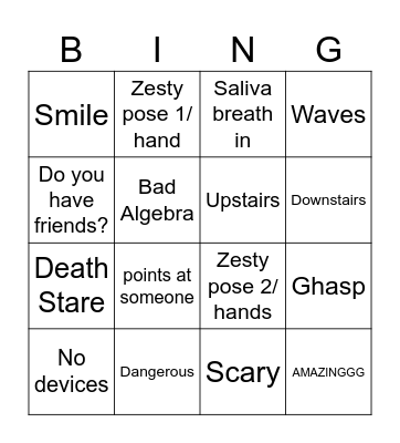 Maths Integration Seasion 24/25 Week 2 Bingo Card