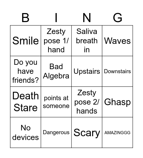 Maths Integration Seasion 24/25 Week 2 Bingo Card