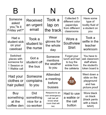 ABA Bingo Card