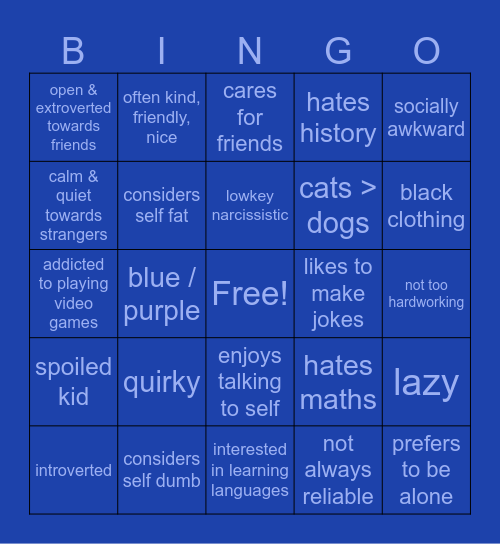 Nickocado from Fruity Skewers bingo Card