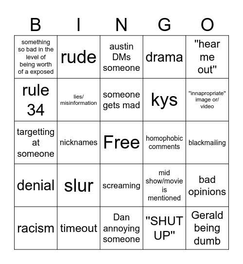 Ni Hao, Kai-Lan International Bingo Card