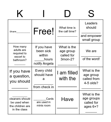 Welcome to Marked Bingo Card