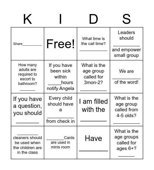 Welcome to Marked Bingo Card