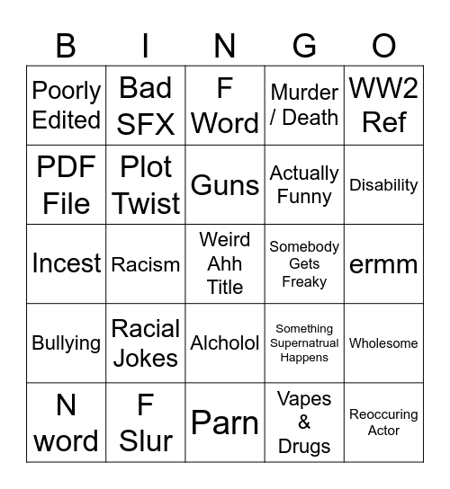 Tomorrows Teachings BINGO Card