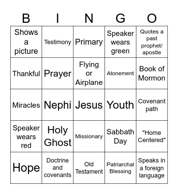 2024 OCT Conference Challenge Bingo Card