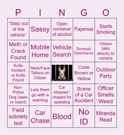 Ianeve 10.5.24 Bingo Card