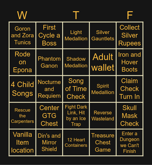 ZOoTROMGlol Bingo Card