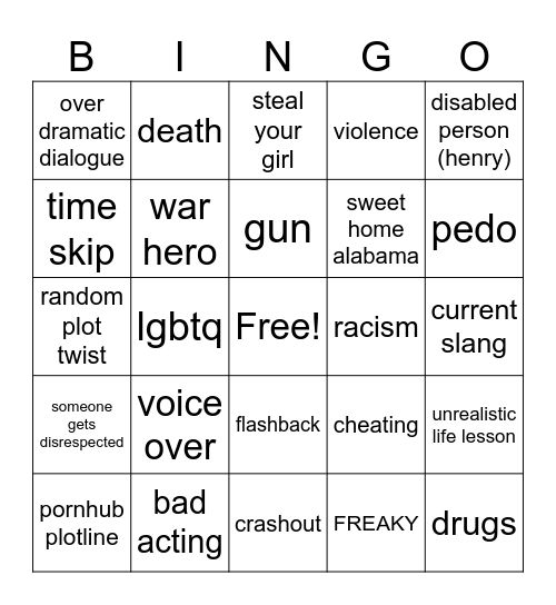 tomorrowsuibgabsa teachings Bingo Card