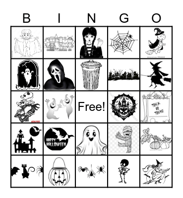 HALLOWEEN BINGO Card