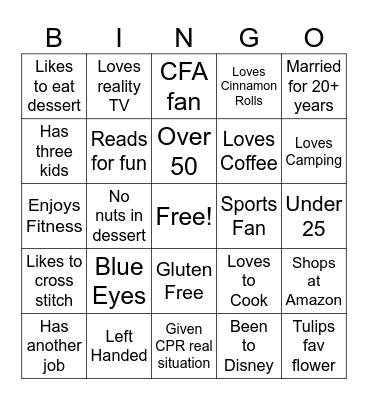 CDO Teacher Hunt Bingo Card