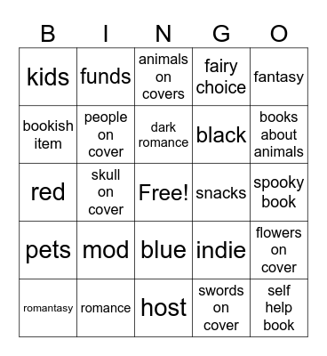 feral Smingo Bingo Card