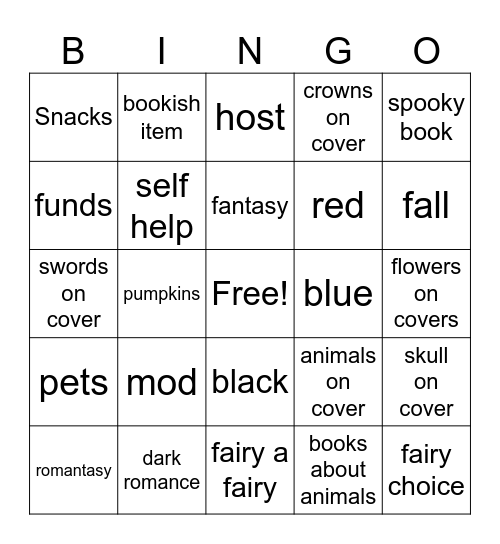 Feral Smingo Bingo Card