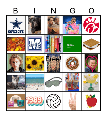 Kat's Birthday Bingo! Bingo Card