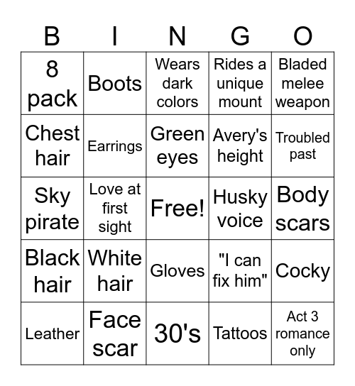MTAE - Victor Bingo by Tindomiselde Bingo Card