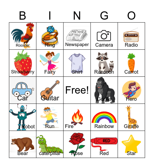 /r/ Sound Bingo Card