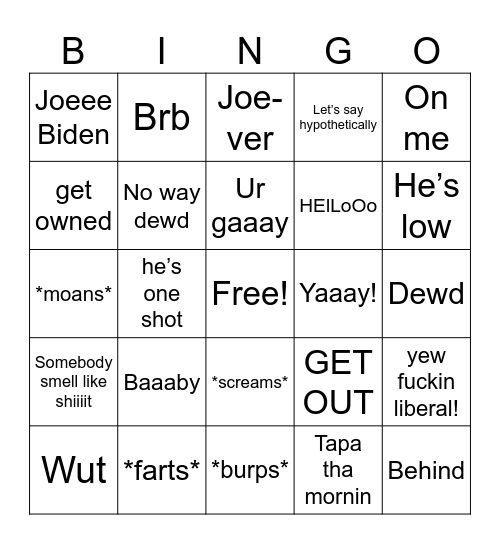 Matt playing games Bingo Card