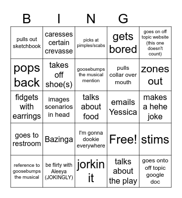business class bingo Card