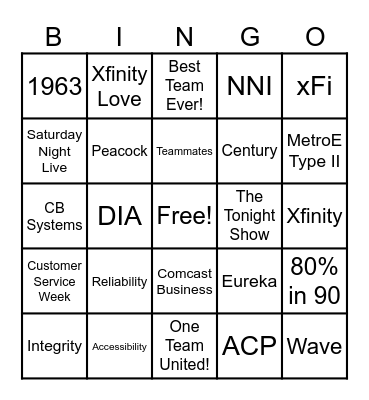 ACP CSW 2024 Remote Bingo Card