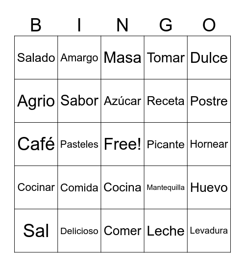 Kanelbullen Day Bingo Card