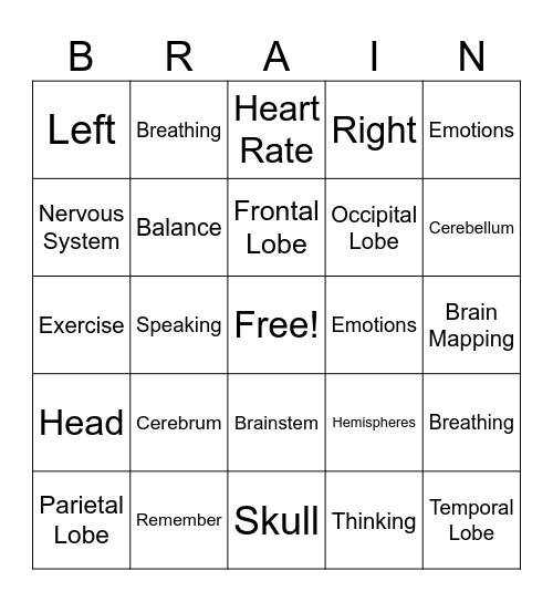 Module 2 Bingo Card