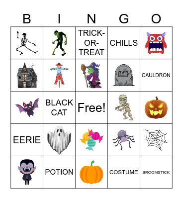 HALLOWEEN BINGO Card