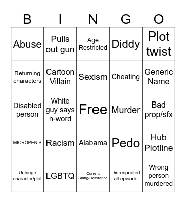 Tomorrow’s Teachings Bingo Card Bingo Card