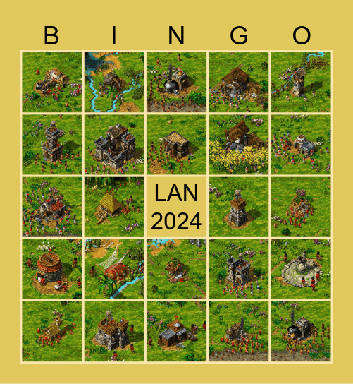 Siedler Bingo Card